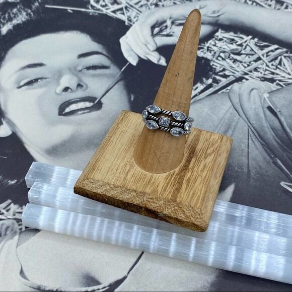 3 Piece Stainless Steel Stackable Ring Set Sizes 8,9,10 - Picture 5 of 6